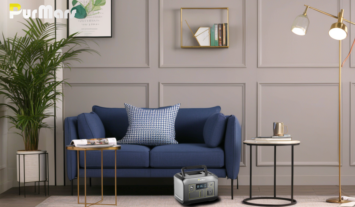 Purmars Portable Power Station,  Wireless Charging