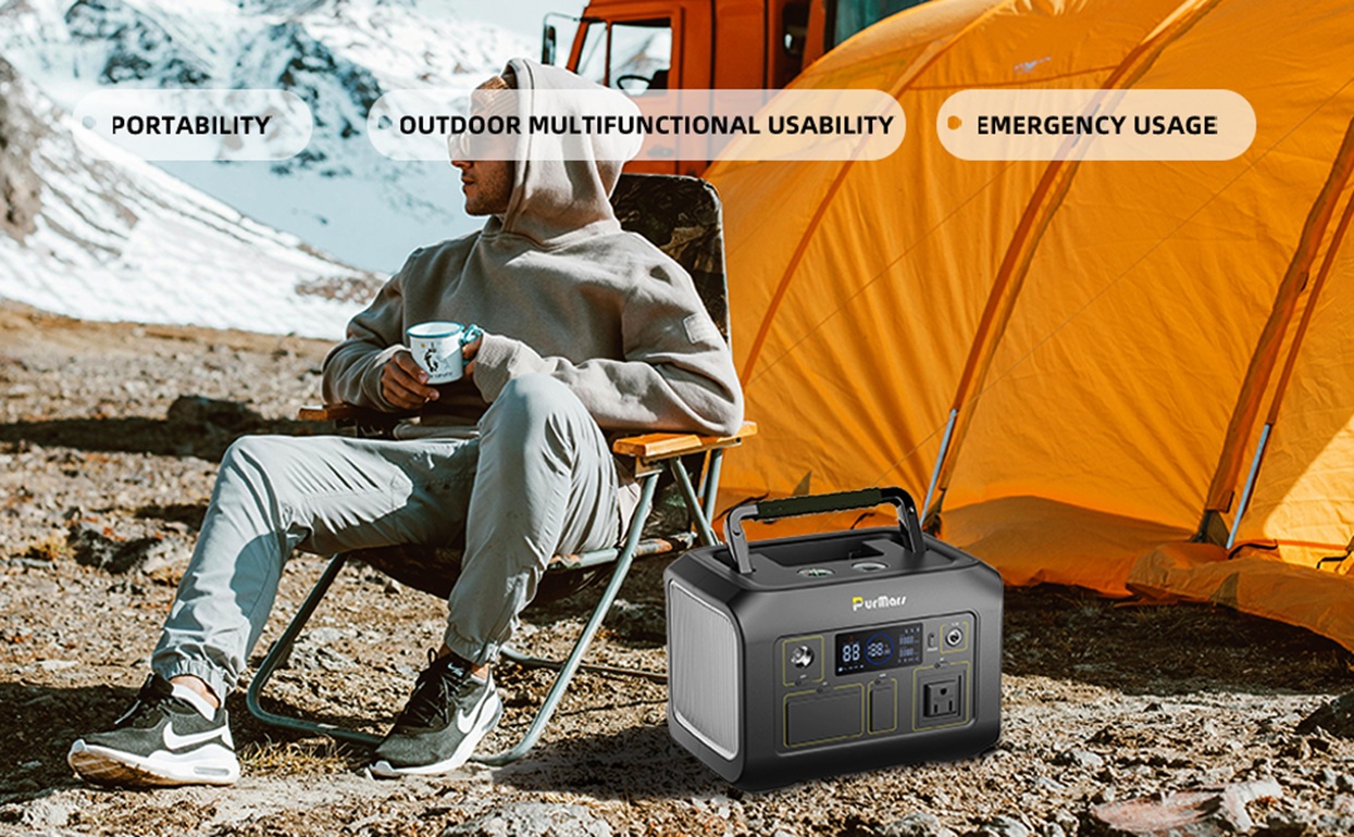 P300 Plus three key advantages: portability, outdoor multifunction, emergency usage