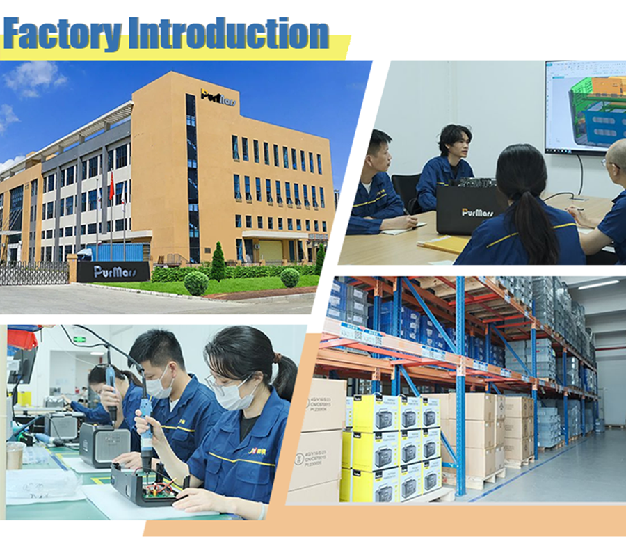 PurMars Factory Introduction – Manufacturing Facility, R&D Team, Production Line, Warehouse, Showcasing Source Factory Capability for Portable Energy Storage Power Stations