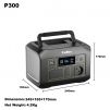 Portable power station dimension