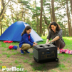 Portable power station for camping