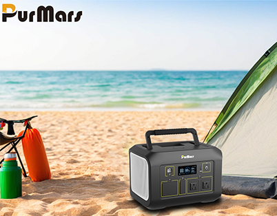 600W outdoor power supply becomes the new favorite of beach activities, providing convenient power support for campers